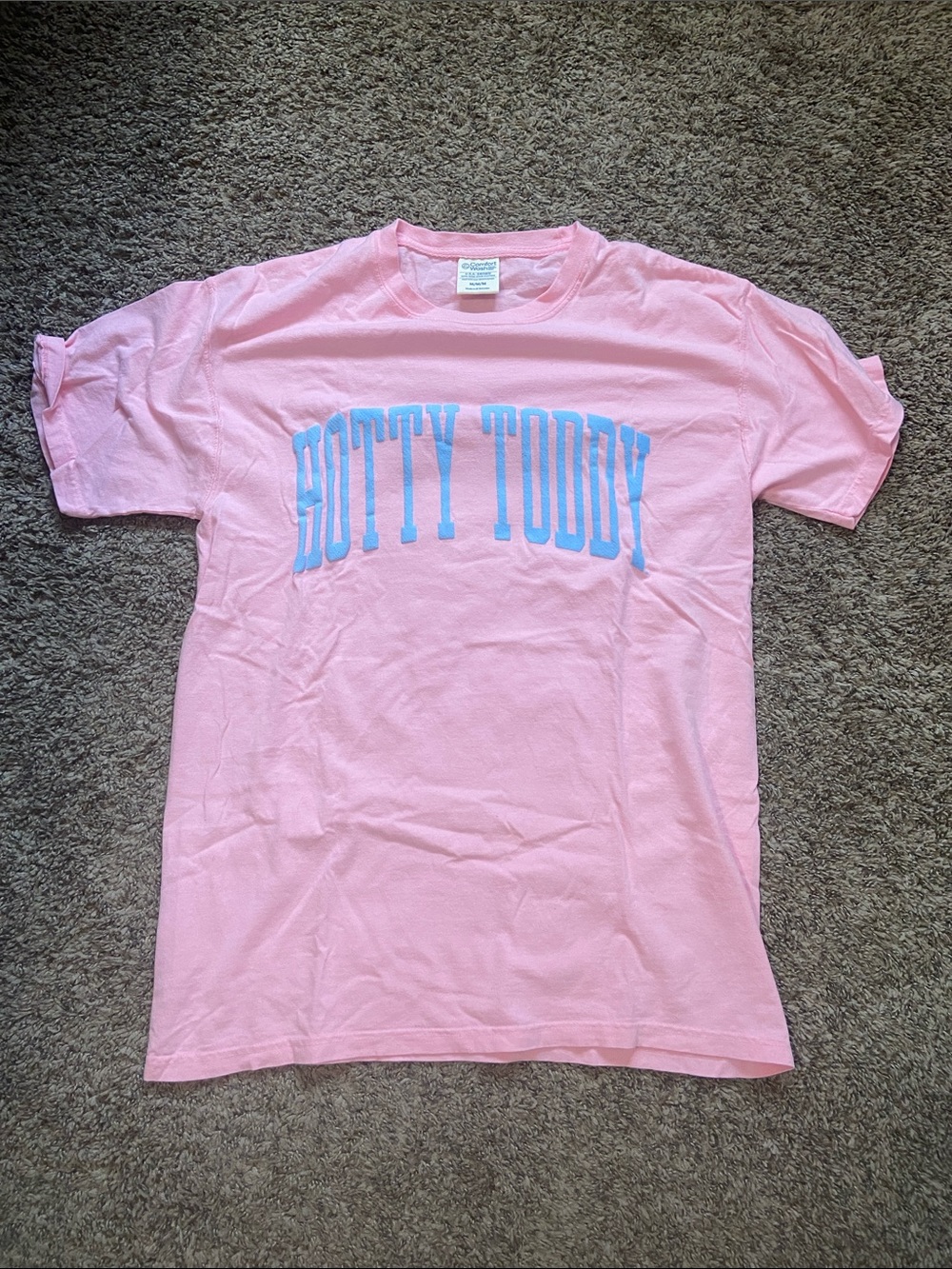 ☀️ 🐇 Pink 'Hotty Toddy' Graphic Tee - Casual Women's Short Sleeve